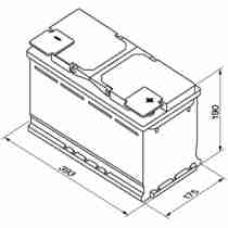 copy of batteria Auto Exide Excell 62AH