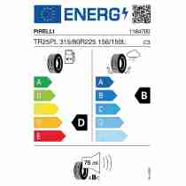 315/80R22,5 - Pirelli / TR25 Plus