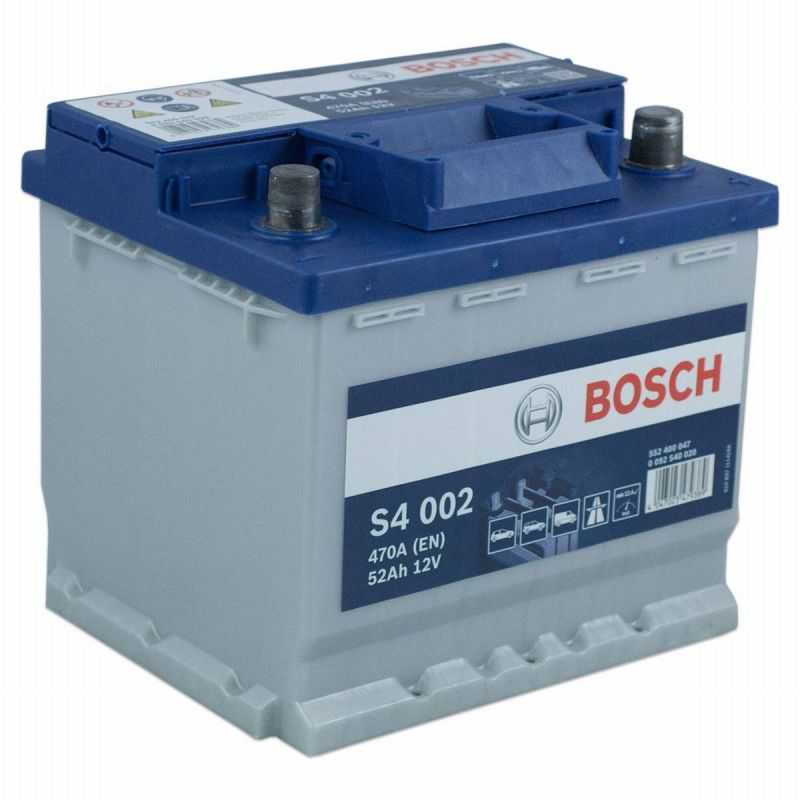 Batteria 52Ah Bosch S4 002 12V  470A