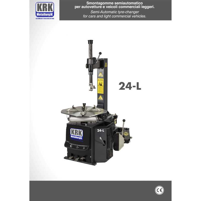 Smontagomme Per Autovettura 10/24 Pollici - KRK